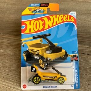 Hot Wheels Treasure Hunt 2024 Draggin Wagon Hotwheels Diecast Metal Car  🆕